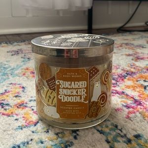“Sugared Snickerdoodle” candle from Bath & Body Works